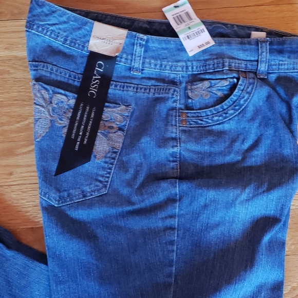 Charter Club Classic 5 Pocket Jeans Blue - size 8